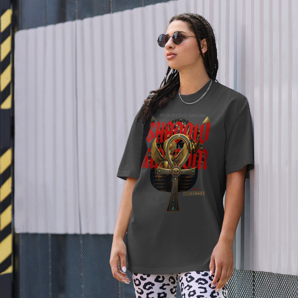 Oversized faded t-shirt - aminemobtasssimshadow