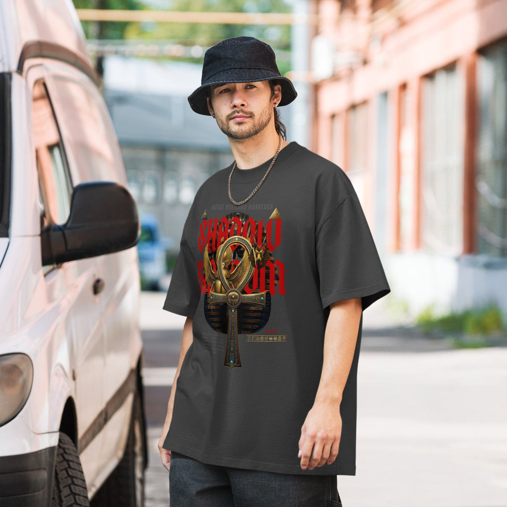 Oversized faded t-shirt - aminemobtasssimshadow