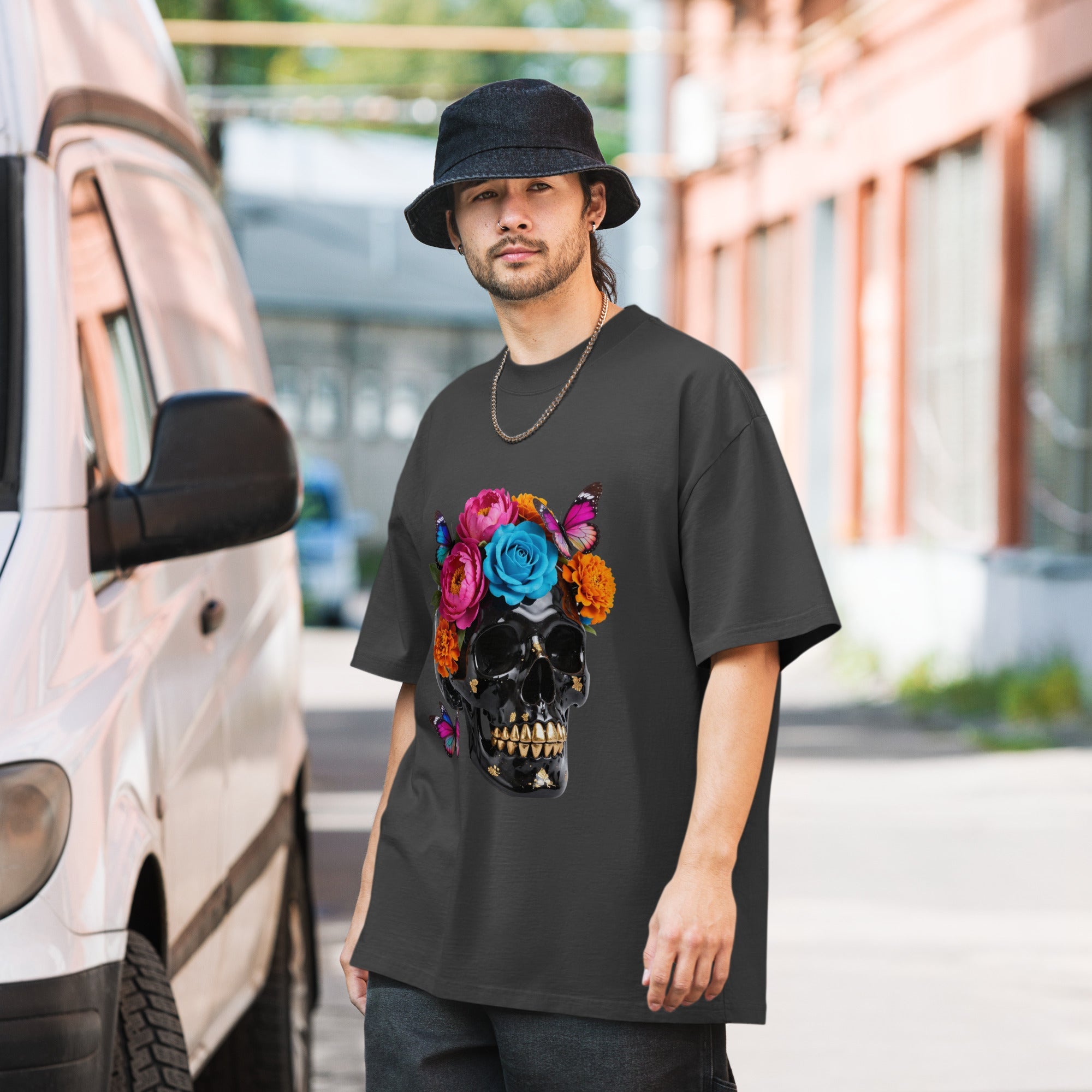 Oversized faded t-shirt - aminemobtasssimshadow
