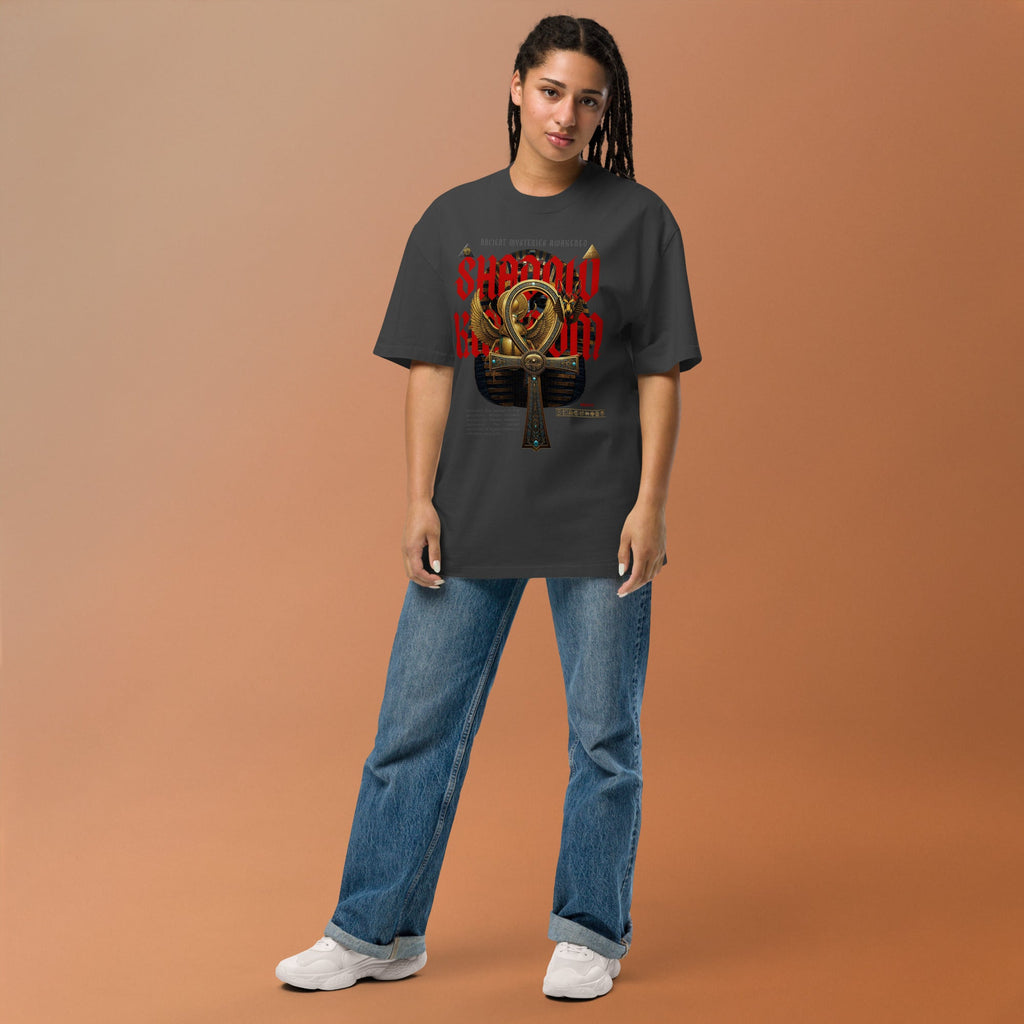 Oversized faded t-shirt - aminemobtasssimshadow