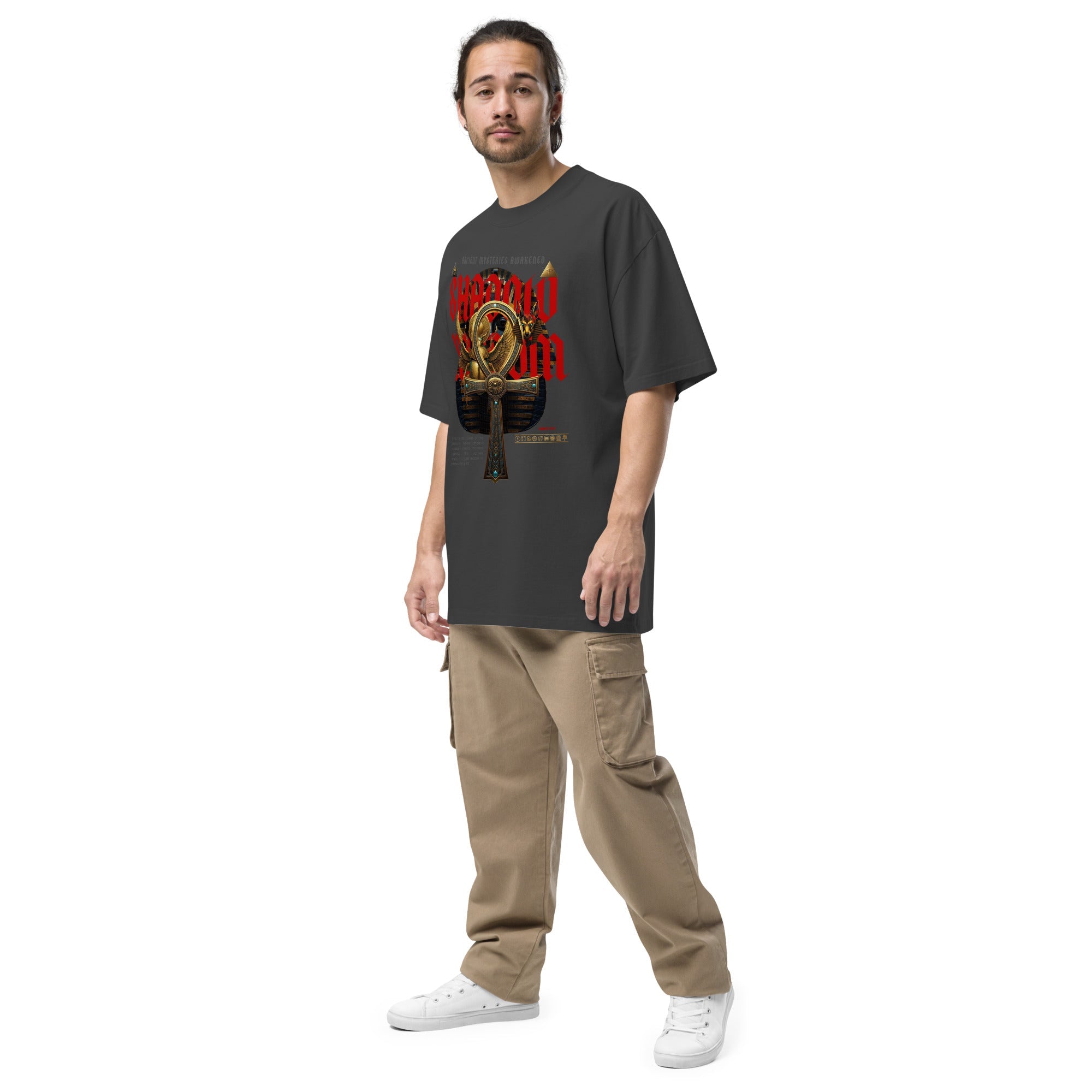 Oversized faded t-shirt - aminemobtasssimshadow