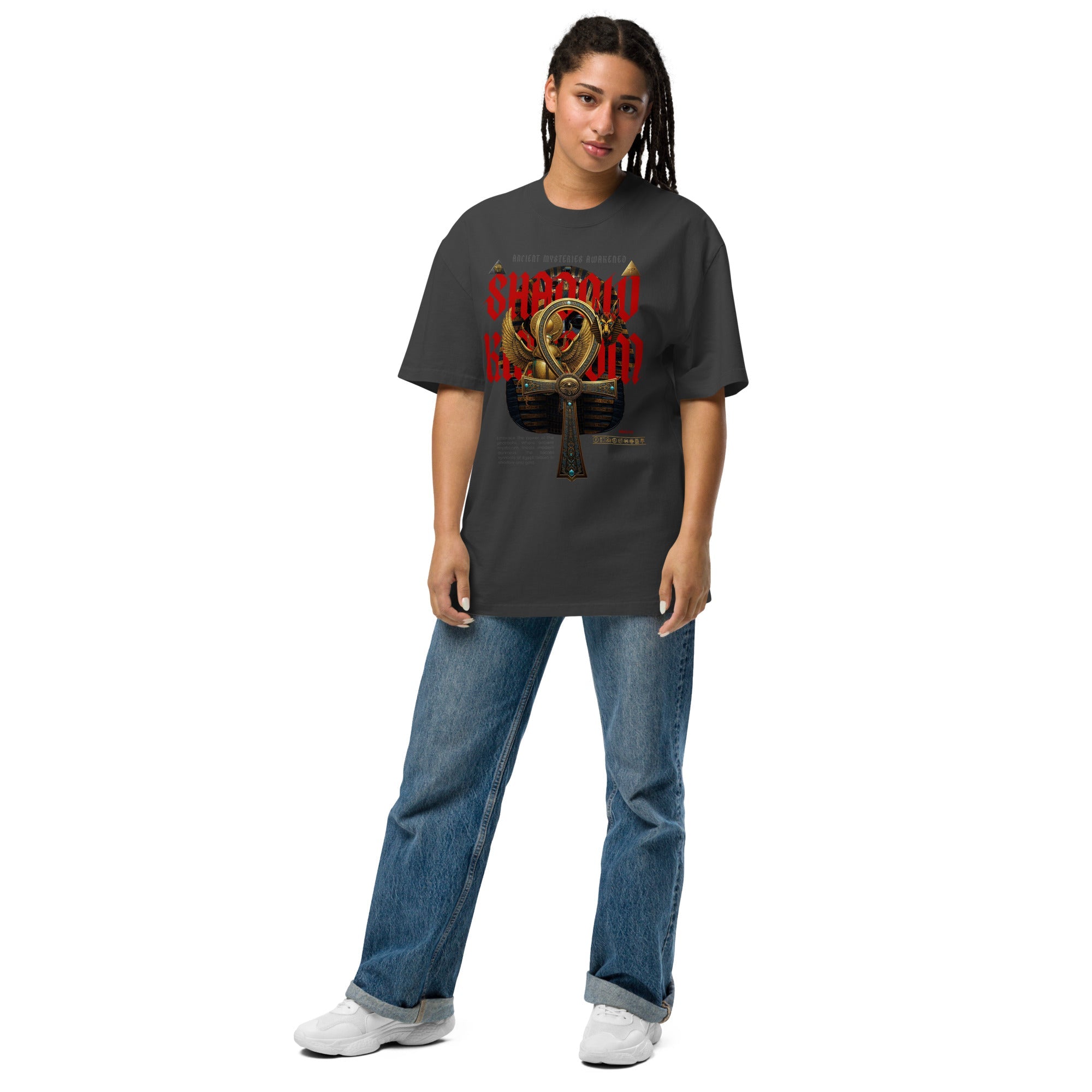 Oversized faded t-shirt - aminemobtasssimshadow